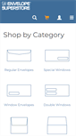 Mobile Screenshot of envelopesuperstore.com